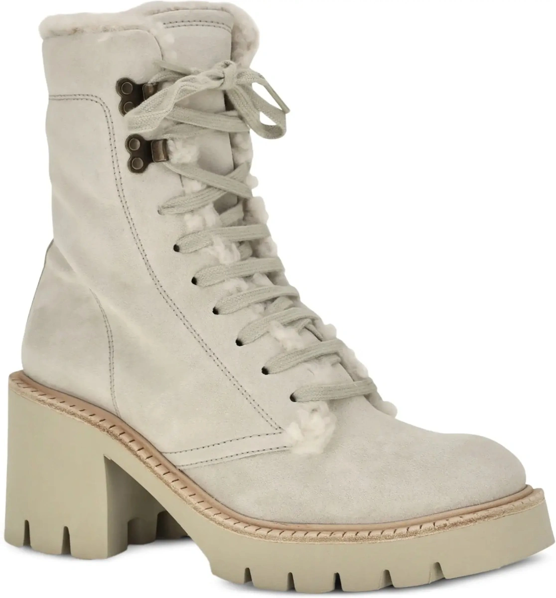 Bocanci Zineta suede lace-up ankle Boots - Img 4