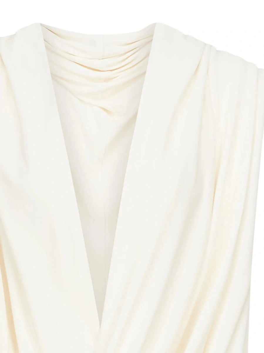 Body-uri Draped bodysuit with hood - Img 5
