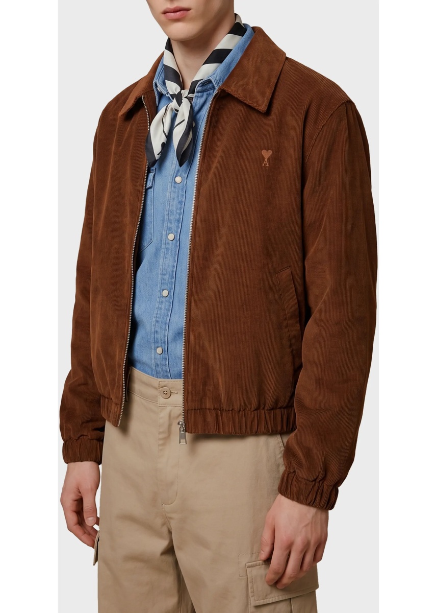 Bomber Ami De Coeur Corduroy Jacket - Img 2