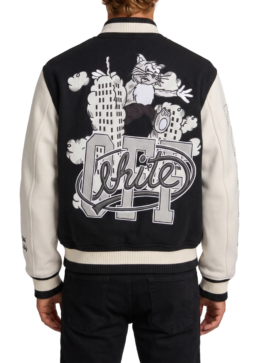 Bomber Cat Off College Jacket - Img 3