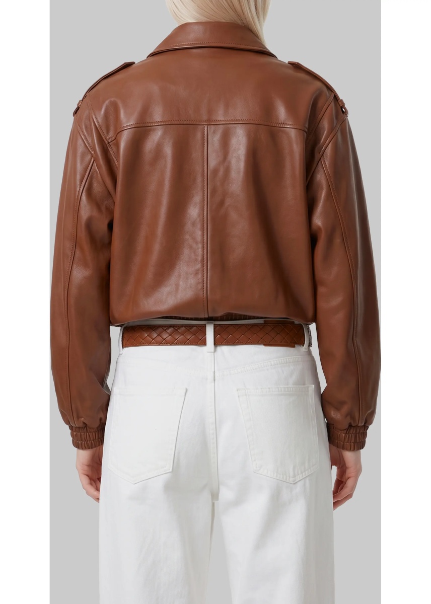 Bomber Dark Copper Astra Bomber Jacket - Img 3