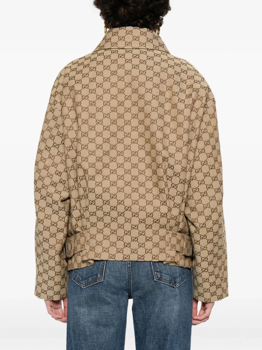 Bomber GG Canvas bomber Jacket - Img 6