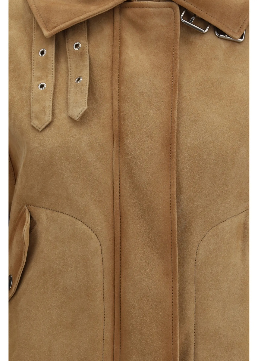 Bomber Heritage detail suede aviator bomber Jacket - Img 3