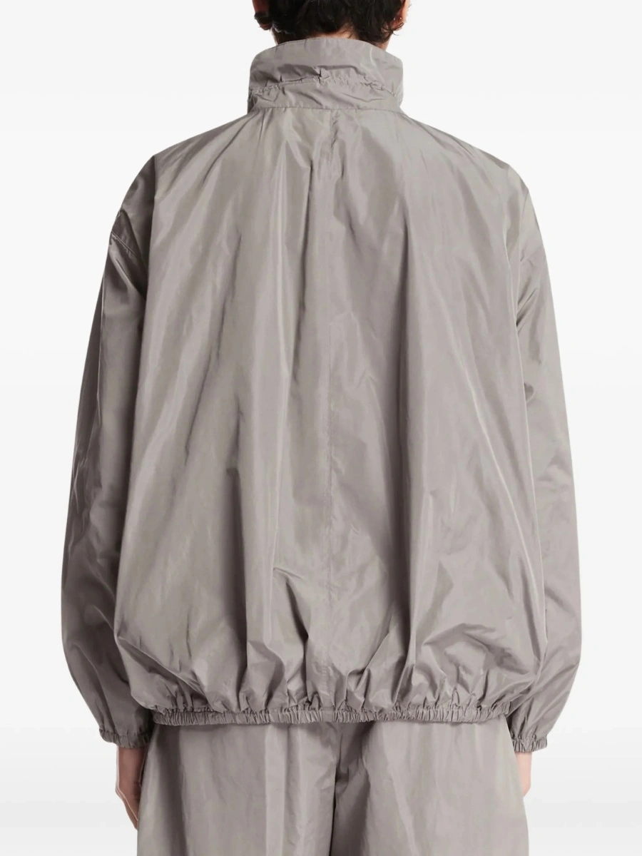 Bomber jacket Alexander Wang gri din polyester - Img 3