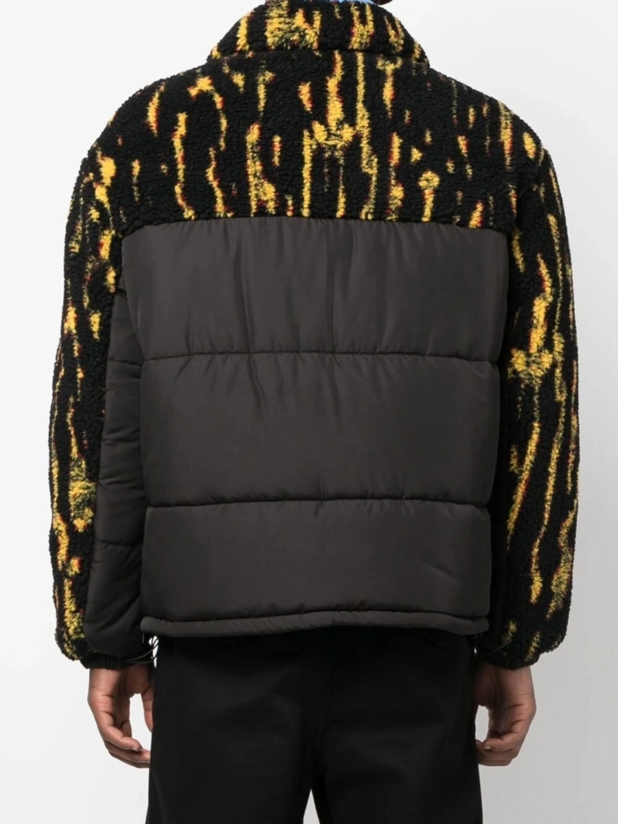 Bomber jacket AMBUSH neagra din acrilic si polyester - Img 4