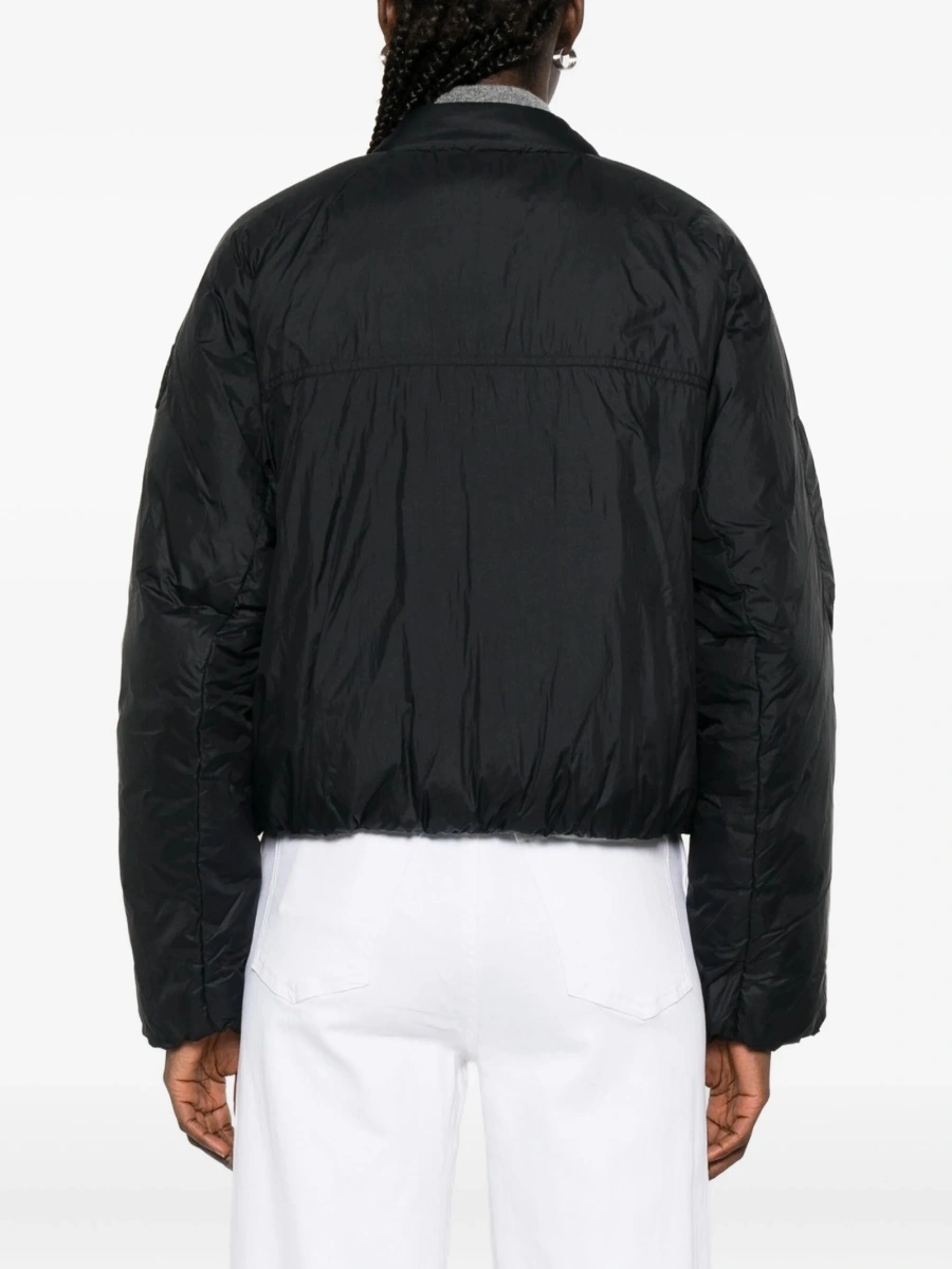 Bomber jacket CANADA GOOSE neagra din poliamida - Img 3
