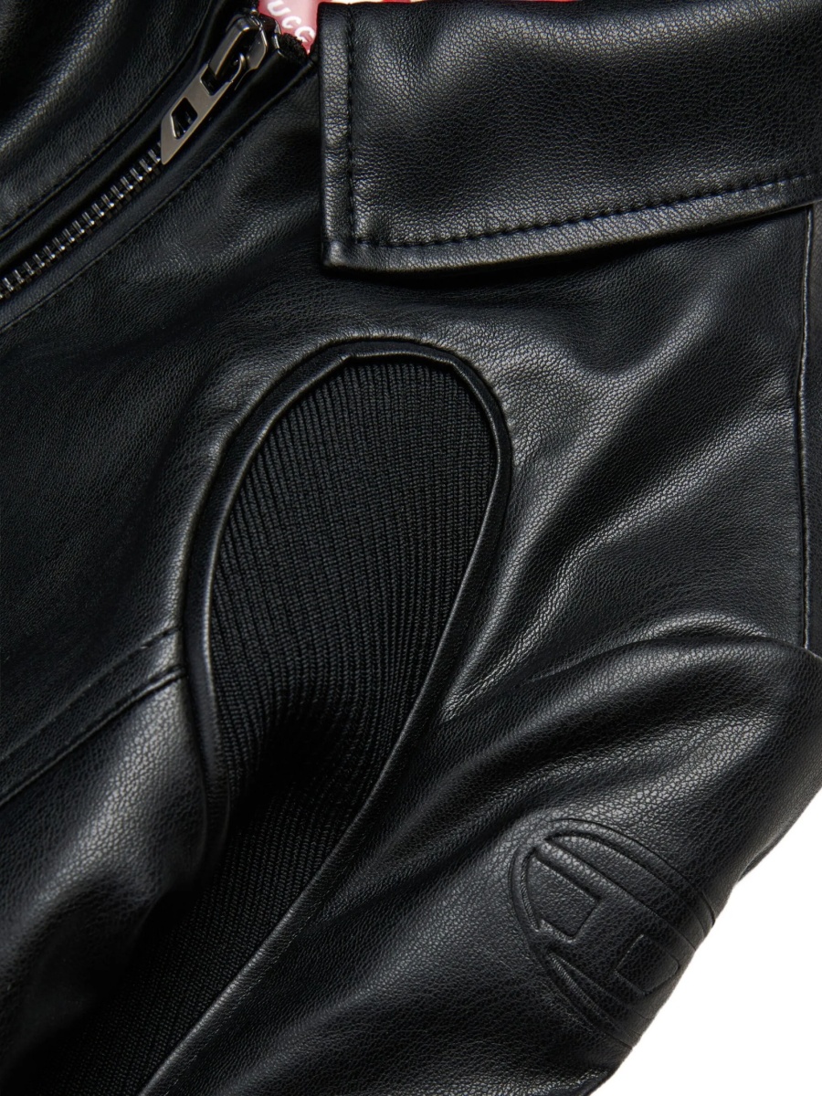 Bomber jacket Diesel neagra - Img 4