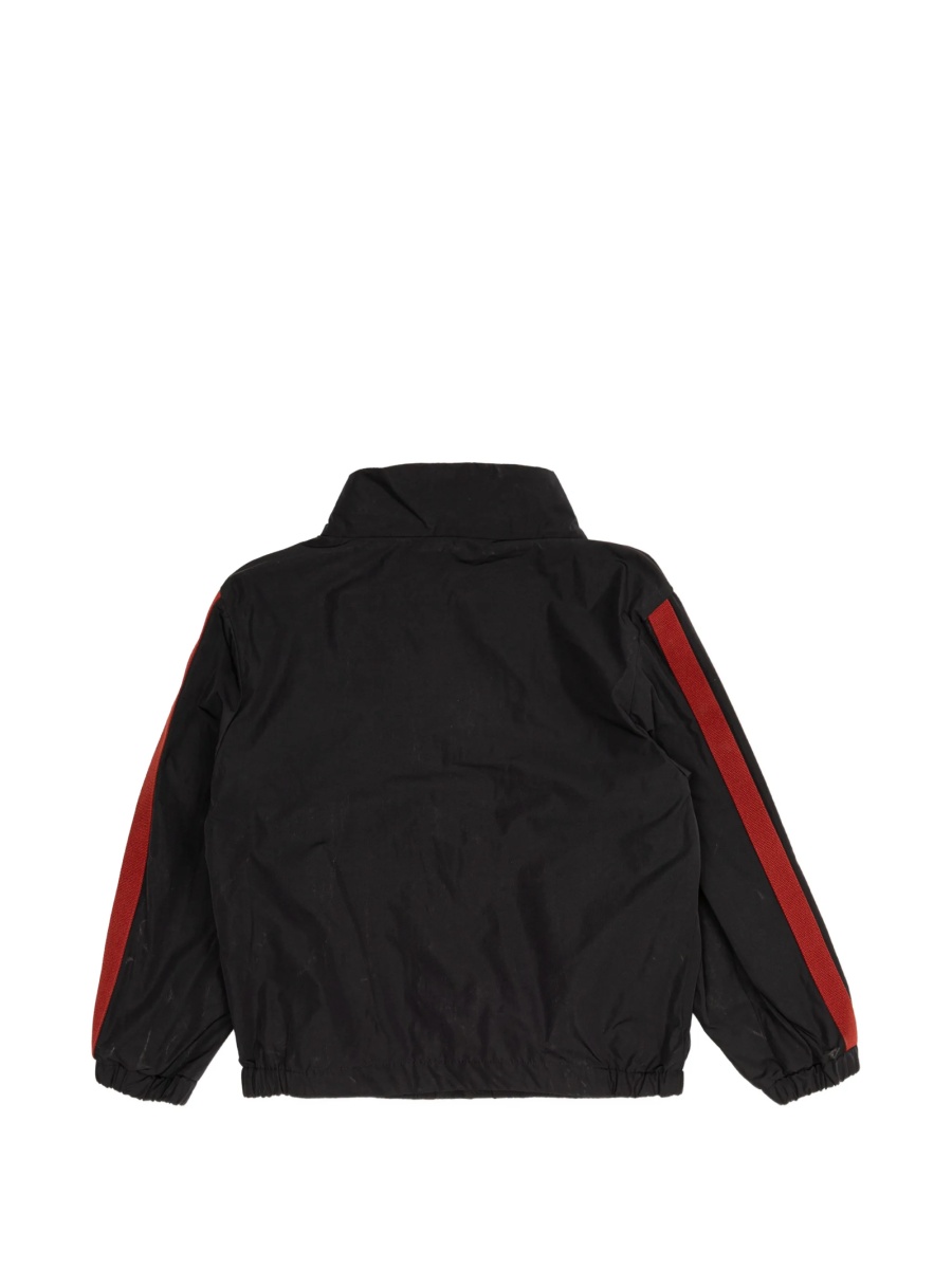 Bomber jacket Moncler neagra din polyester - Img 2