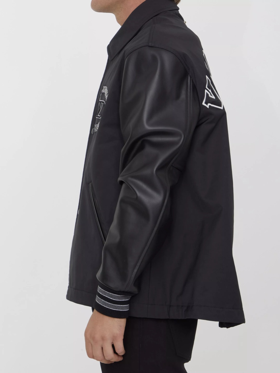 Bomber Nylon Track Bomber Jacket - Img 3
