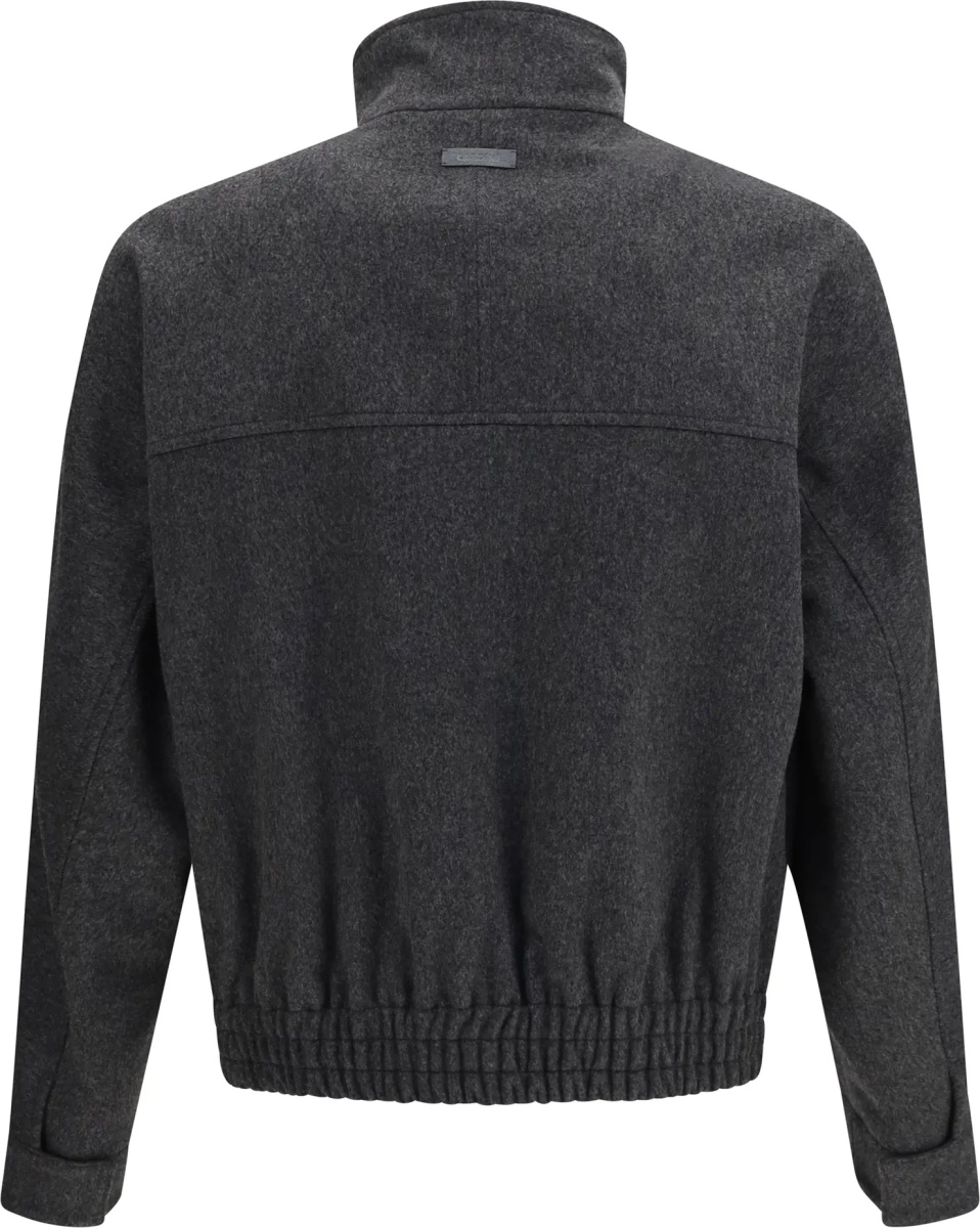 Bomber Wool Bomber Jacket - Img 2