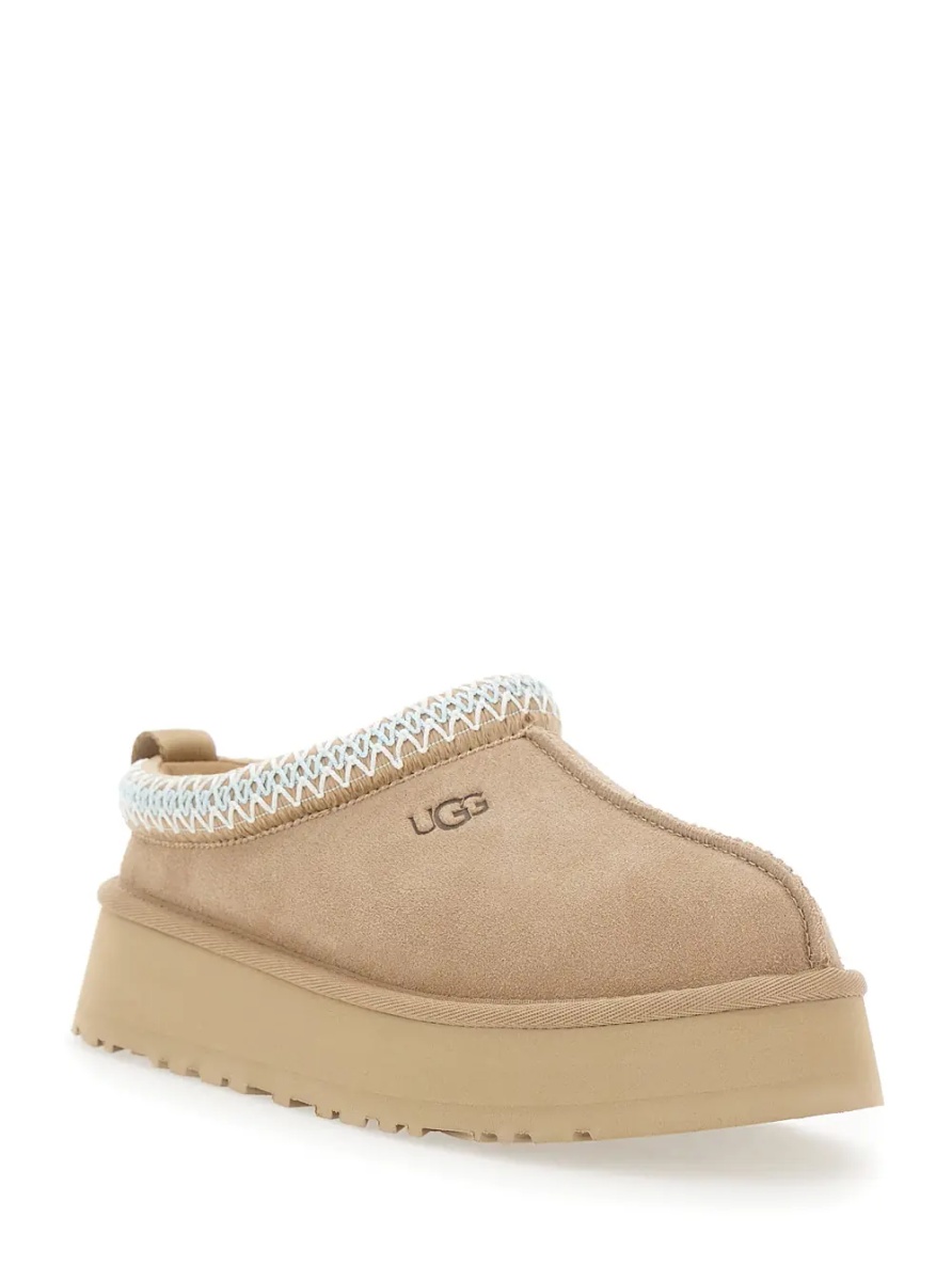 Botine Beige 'Tazz' Slip-On Sabot with Impressed Logo - Img 2
