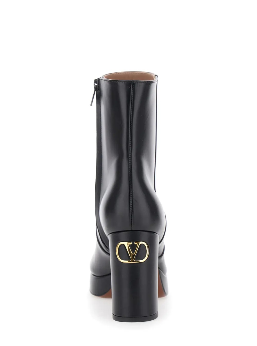 Botine BOOTIE | FAWCETTE | T. 20/90 | VITELLO/A. LIGHT GOLD LOGO - Img 4