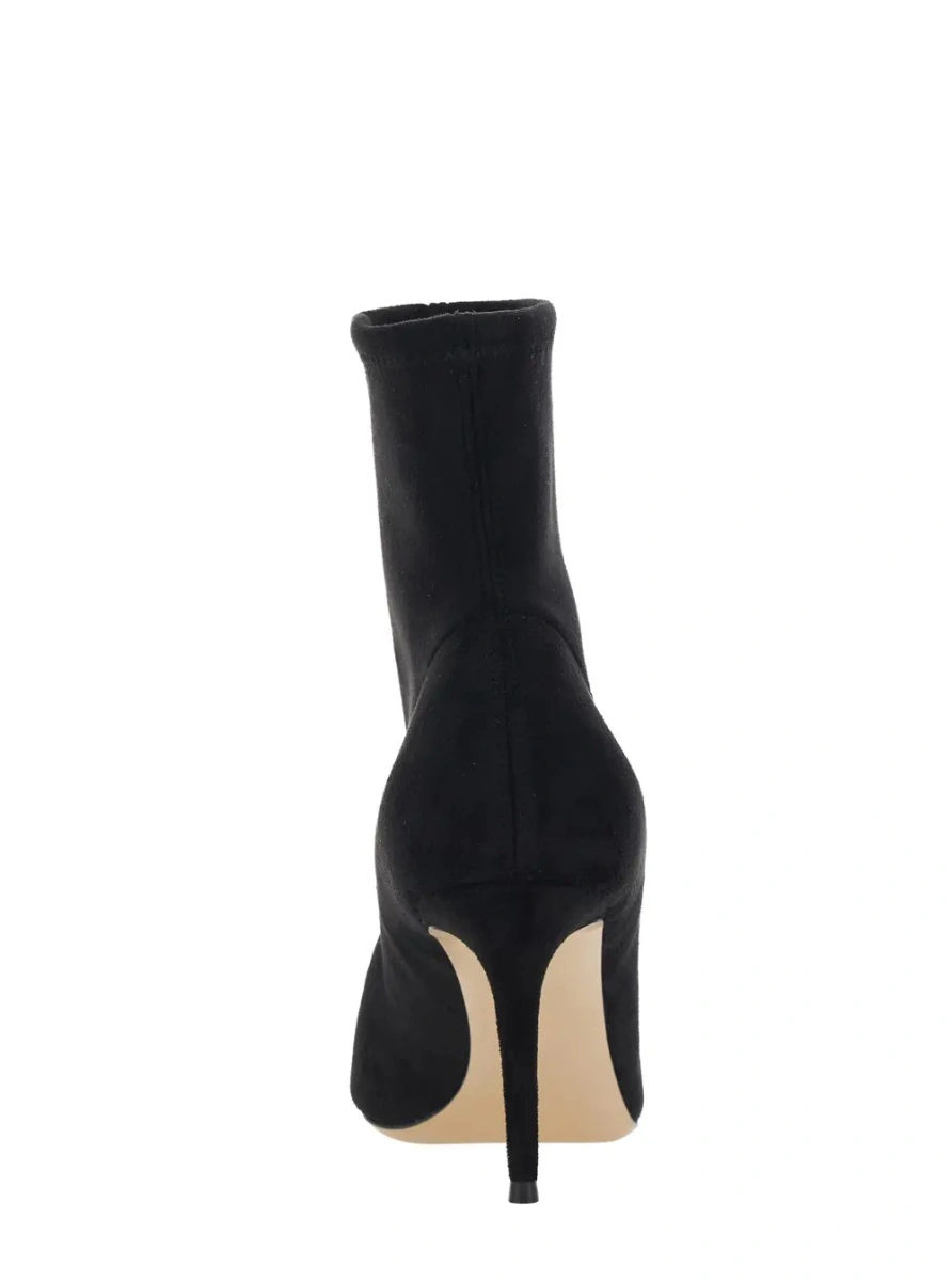 Botine Casadei negre din piele intoarsa ecologica - Img 4