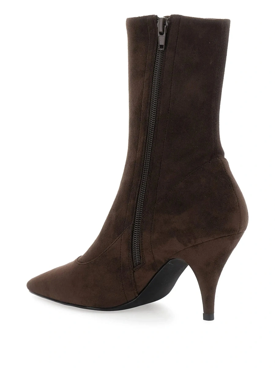 Botine Jeffrey Campbell maro din piele - Img 6