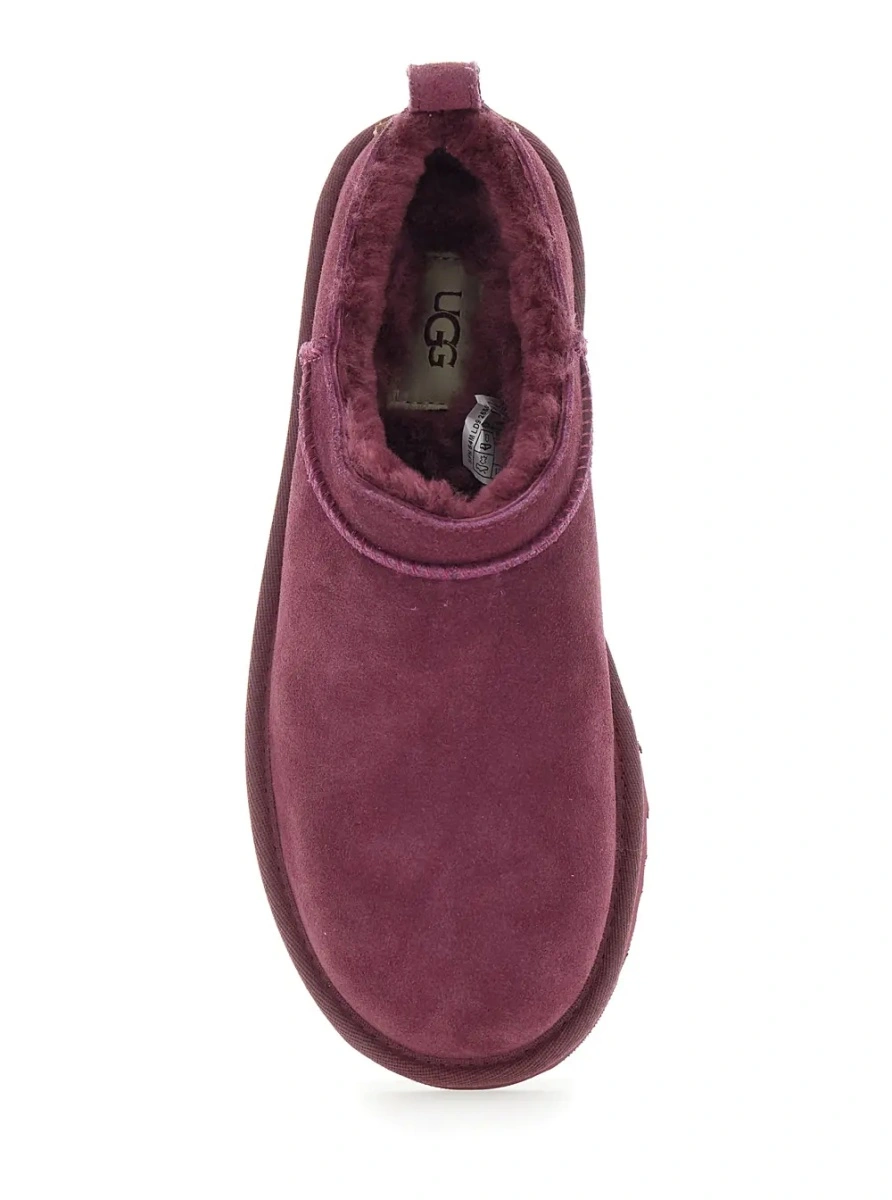 Botine UGG mov din piele intoarsa - Img 4