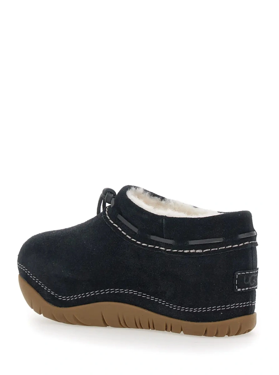 Botine UGG negre din piele intoarsa - Img 3