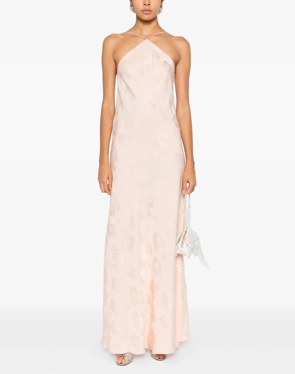 Bouquet jacquard Long Dress - Img 2