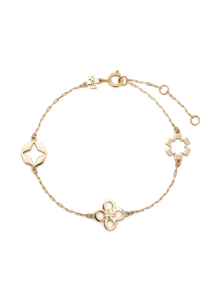 Bratara Tory Burch aurie din alama - Img 5