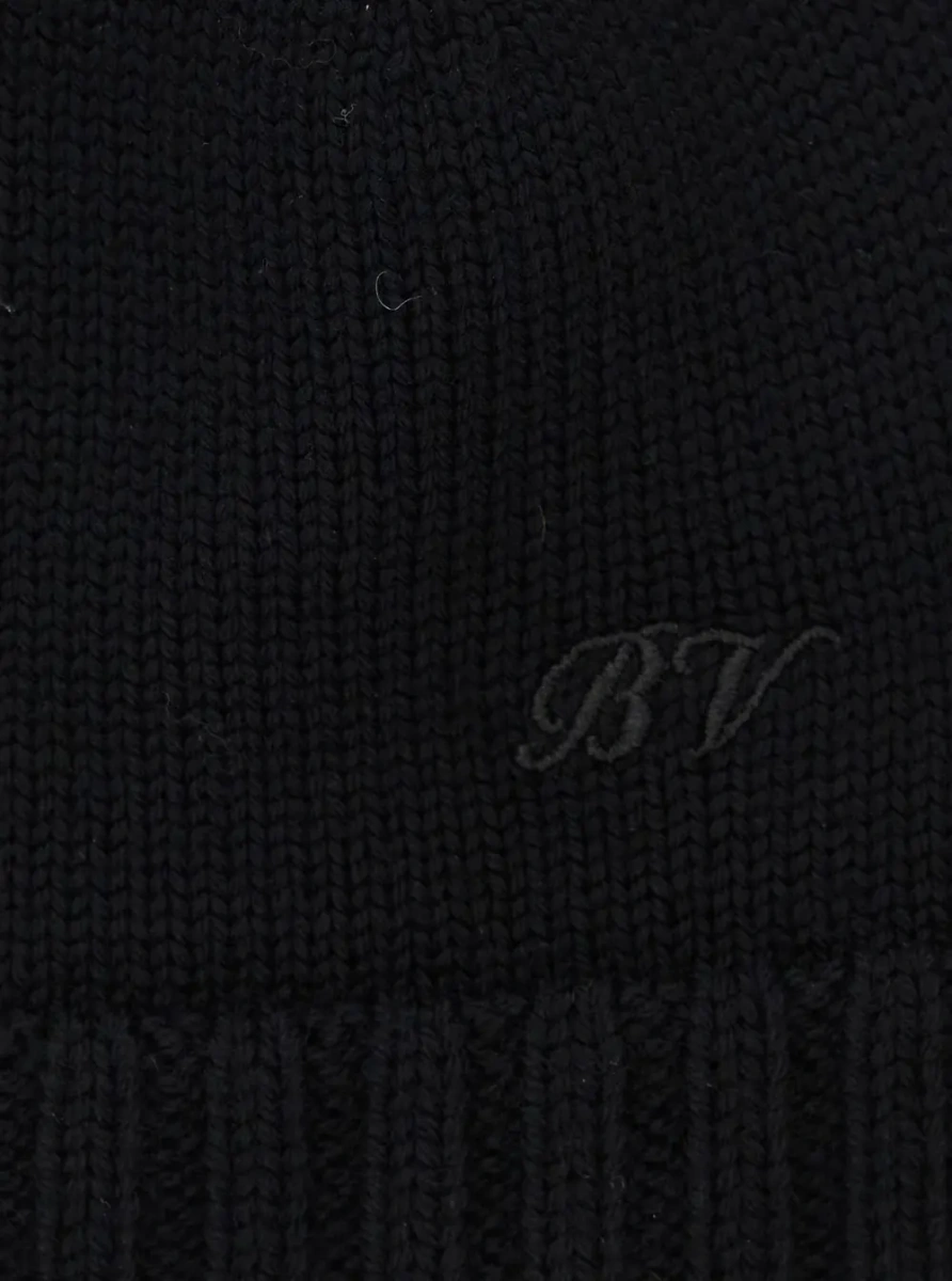 Caciula CLASSIC WOOL KNIT BEANIE/ BLACK - Img 3