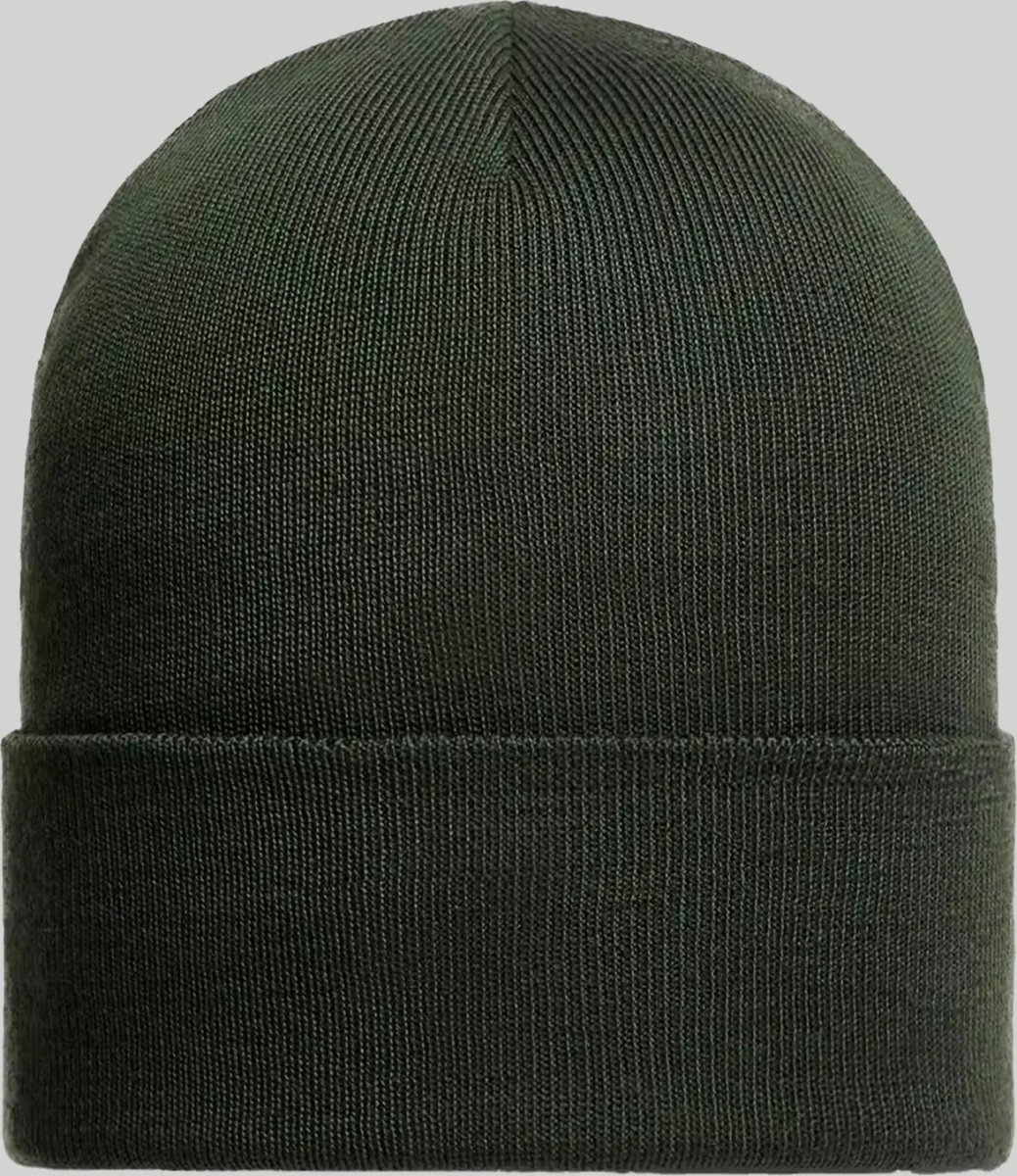 Caciula Dark Wool Beanie With Logo - Img 2
