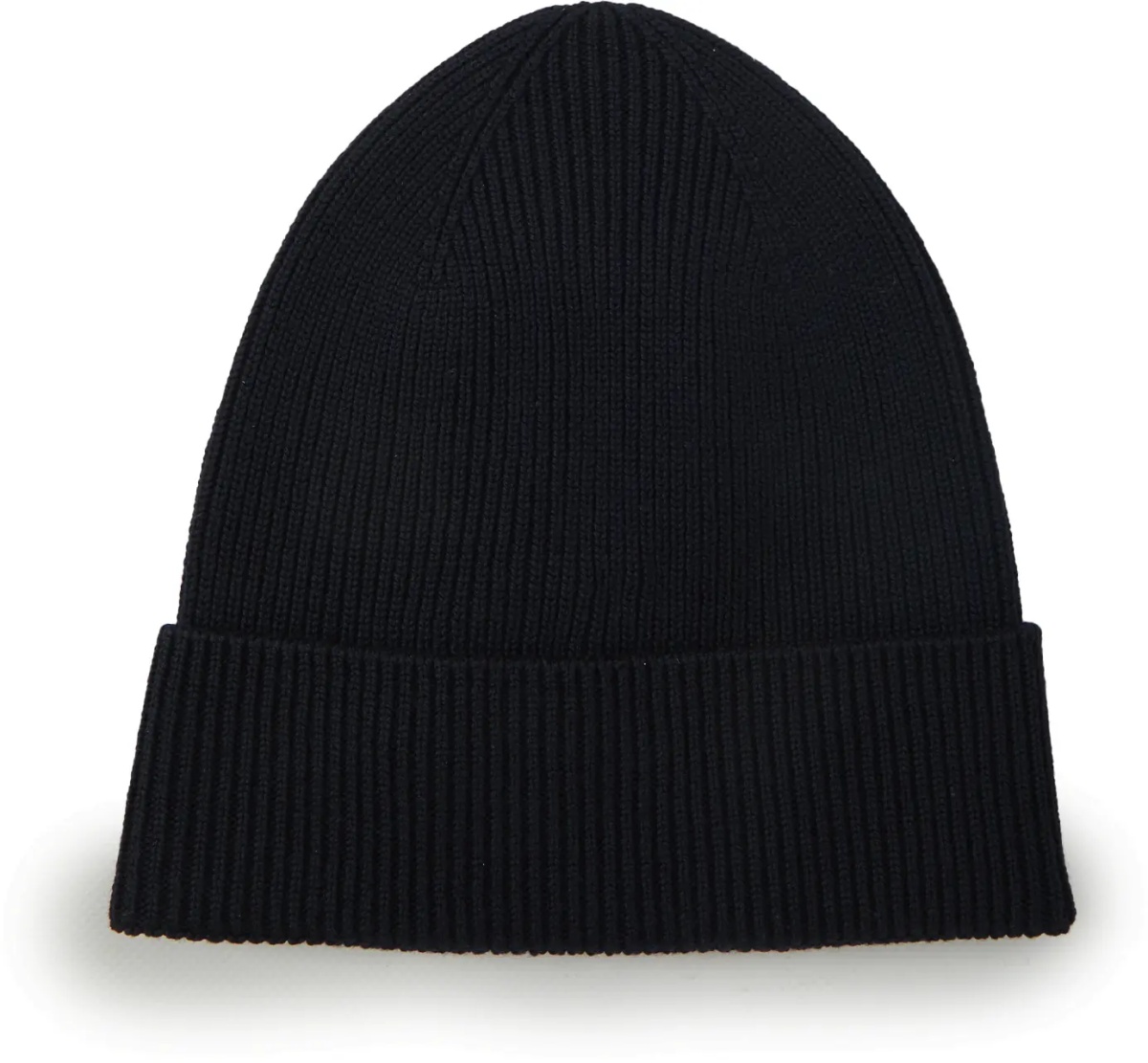 Caciula Navy Wool Beanie With Logo - Img 2
