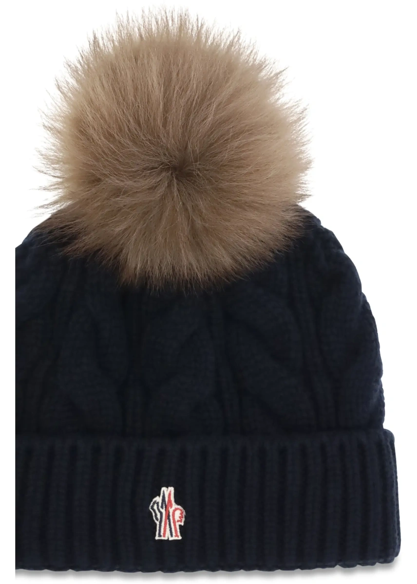 Caciula Pom-Pom wool and cashmere Beanie - Img 3