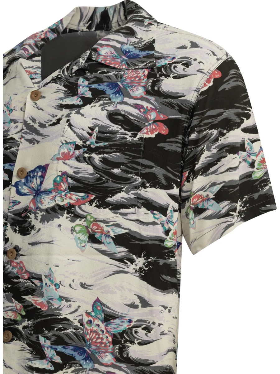 Camasa casual "Butterfly Splash" Casual Shirt - Img 4