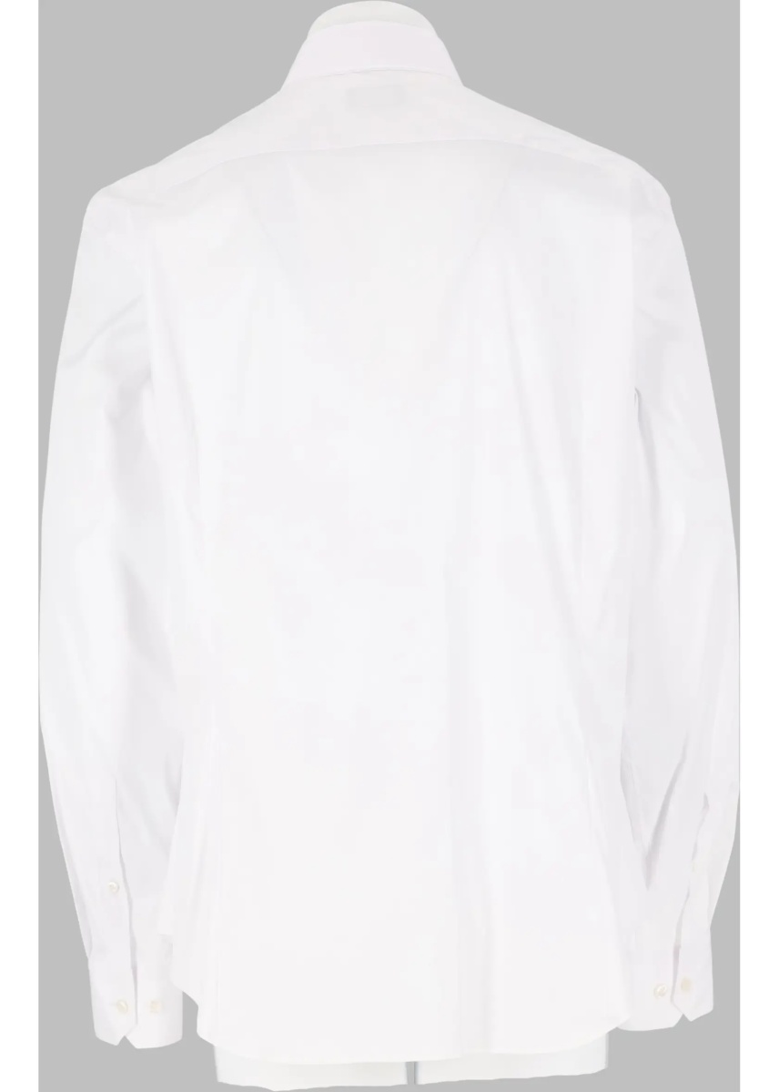 Camasa casual Camicia Slim Fit In Popeline Di Cotone - Img 2