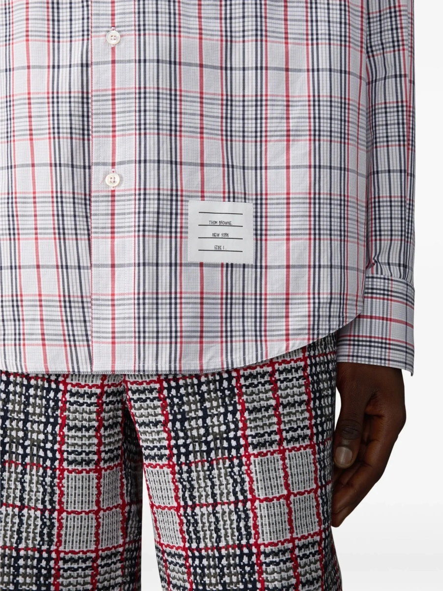 Camasa casual Check Shirt with tartan pattern - Img 7
