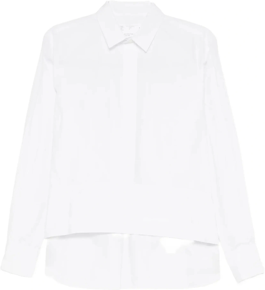 Camasa casual Cotton poplin Shirt with belt - Img 8