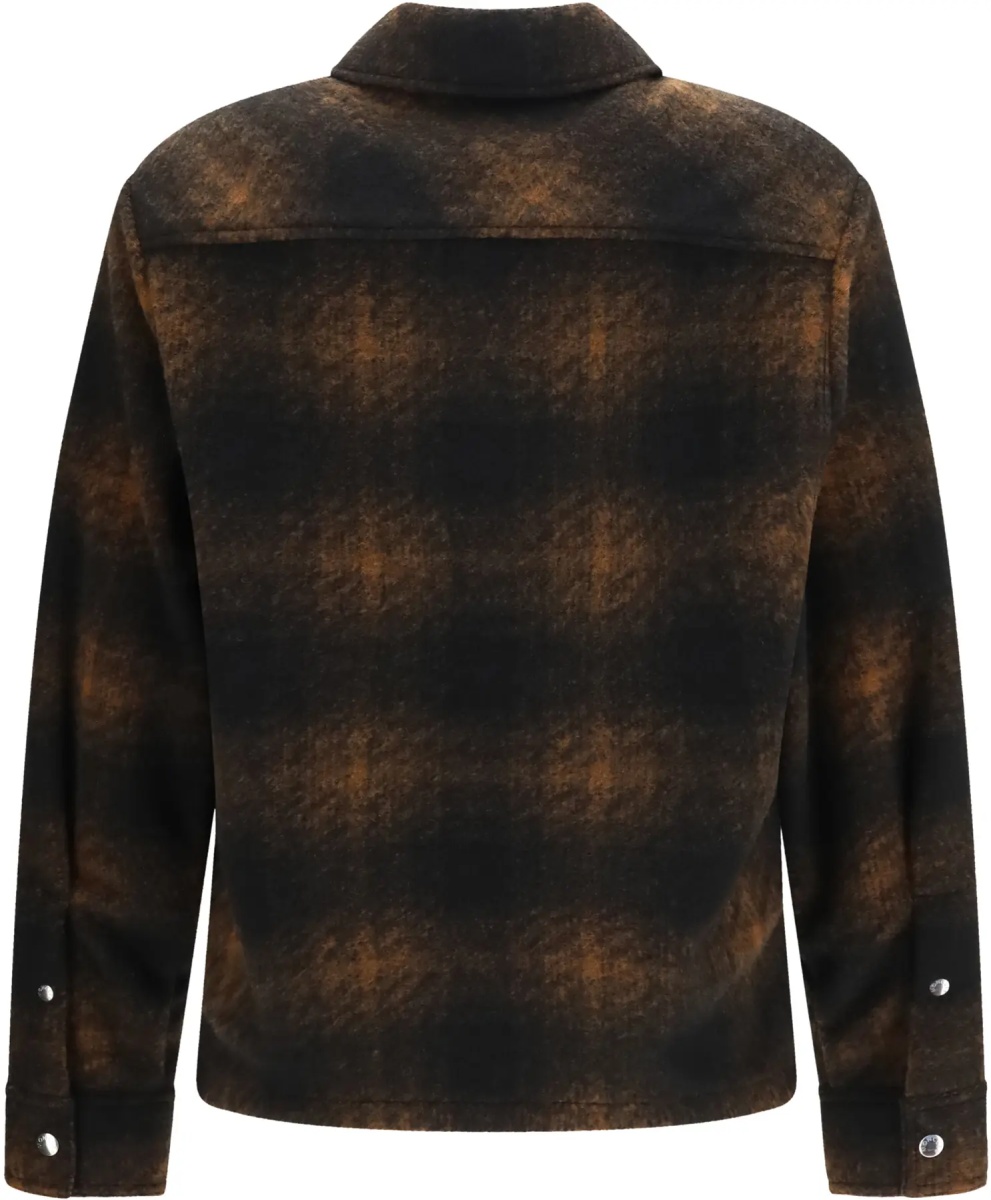 Camasa casual Embroidered flannel Shirt - Img 2