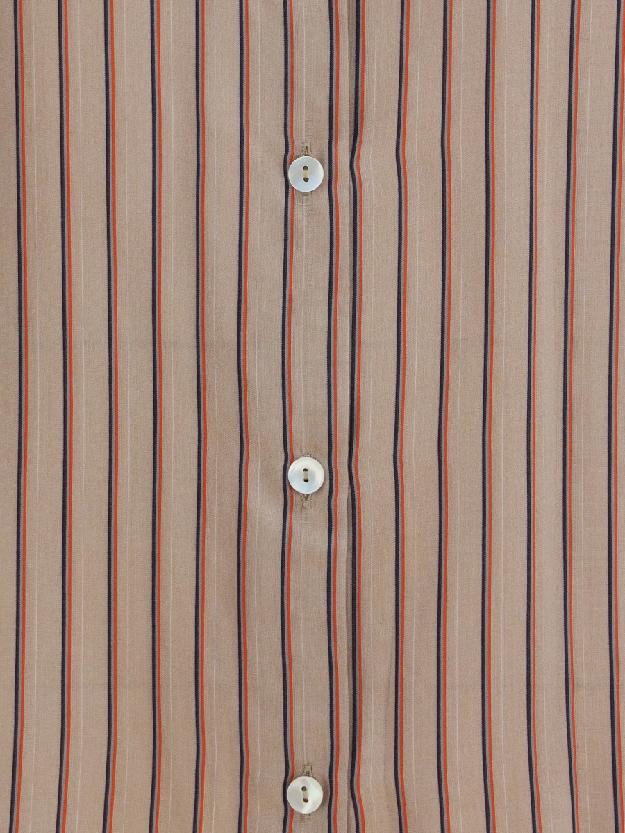 Camasa casual Silk blend striped Shirt - Img 5
