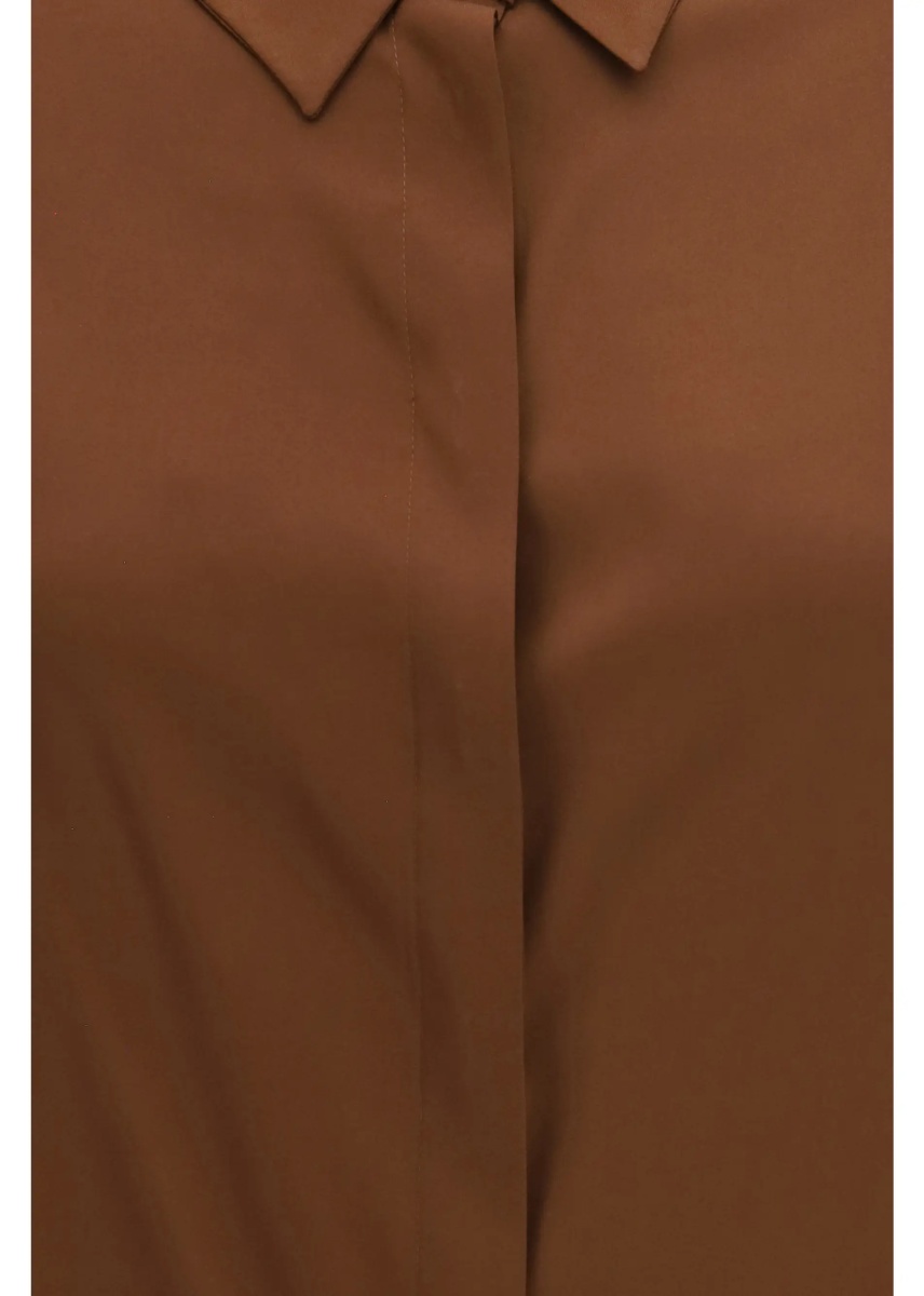 Camasa casual Silk Shirt with back gathering - Img 3