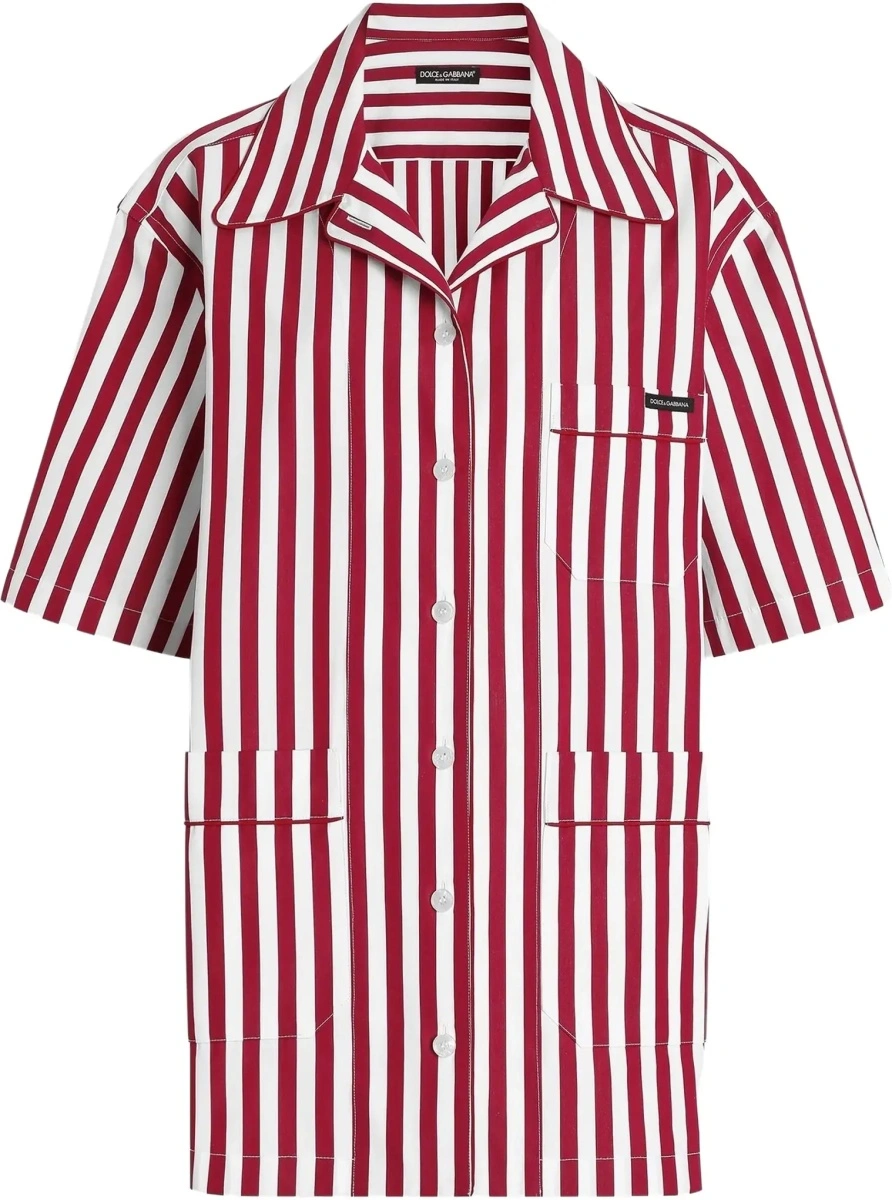 Camasa casual Striped cotton Shirt - Img 7