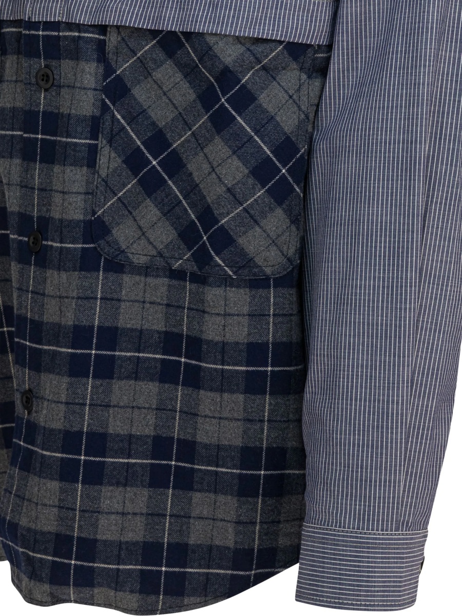 Camasa COMME DES GARÇONS HOMME albastra - Img 4