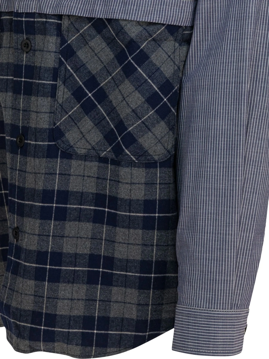Camasa COMME DES GARÇONS HOMME albastra - Img 4