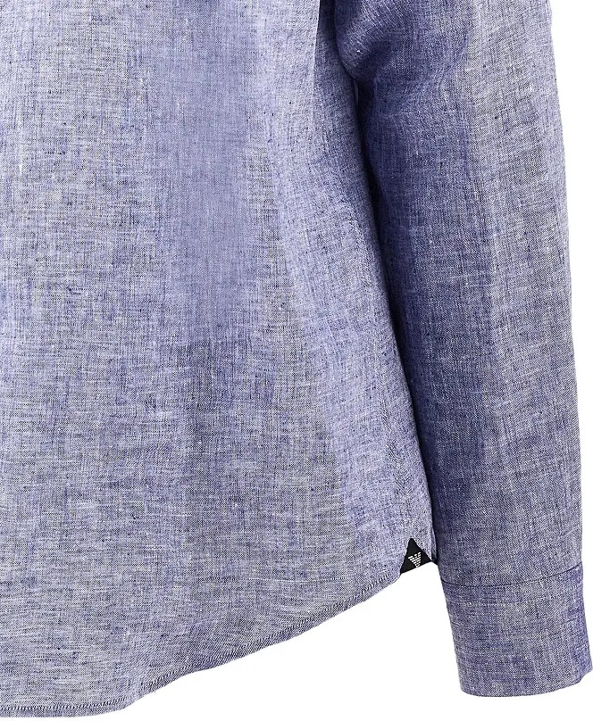Camasa Guru collar linen shirt - Img 2