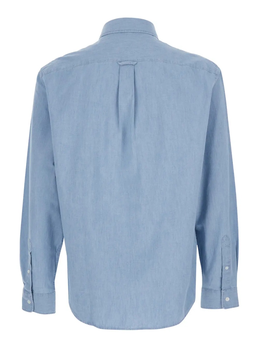 Camasa MAISON KITSUNÉ PROFILE FOX REGULAR SHIRT - Img 2