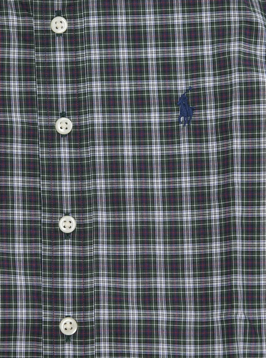 Camasa Ralph Lauren verde din bumbac - Img 3