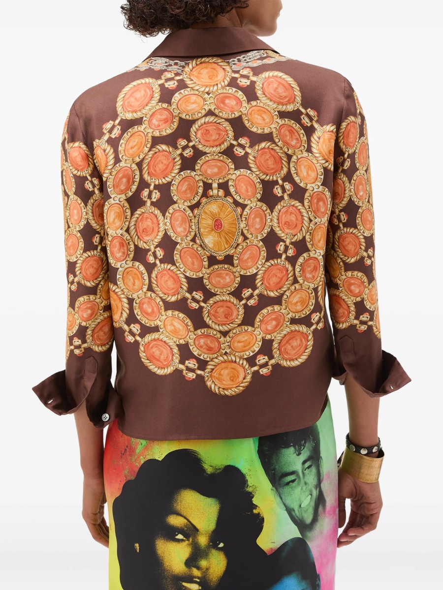 Camasa Versace maro - Img 3