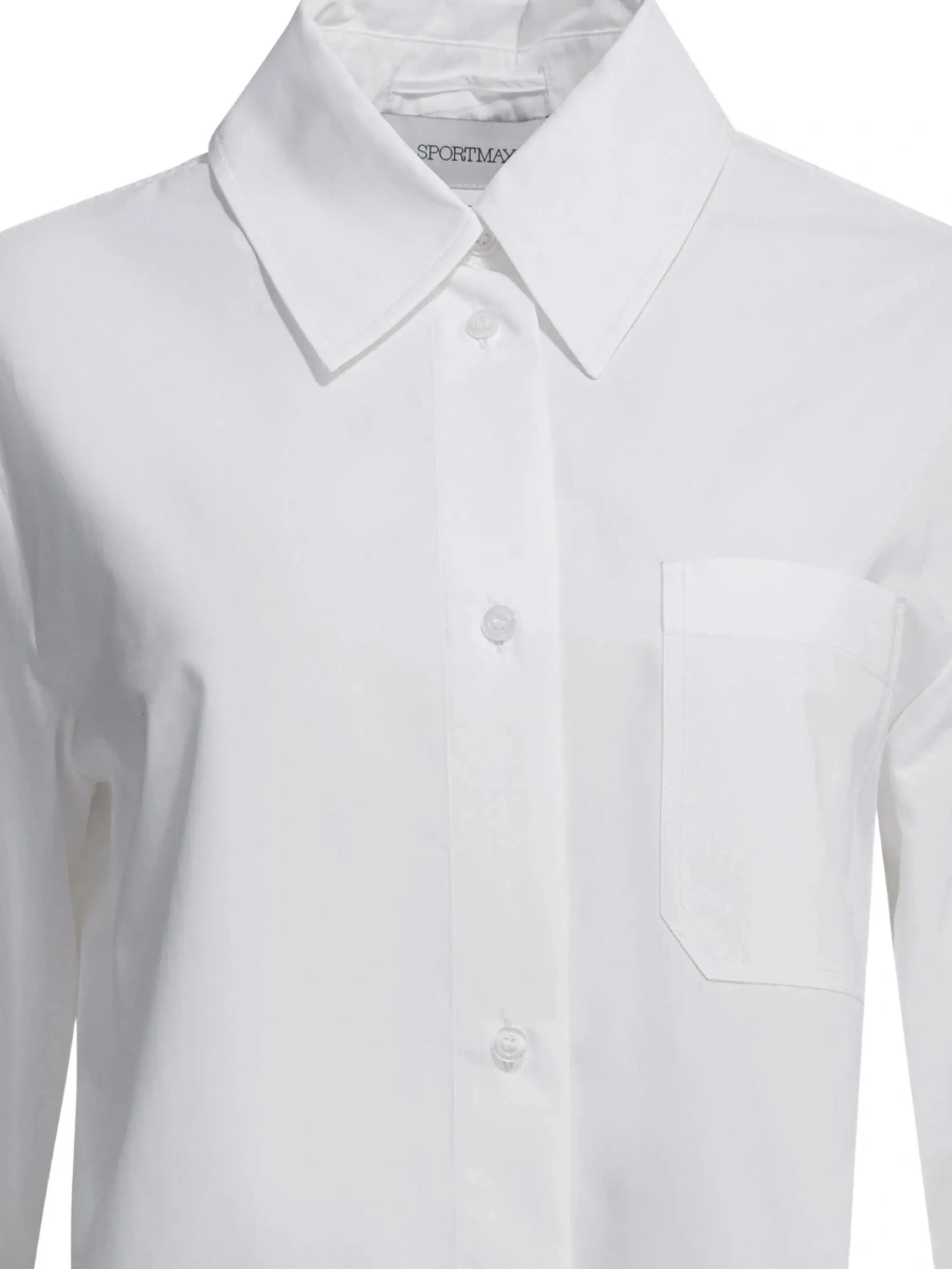 Camasi Cotton shirt with pleated back - Img 6