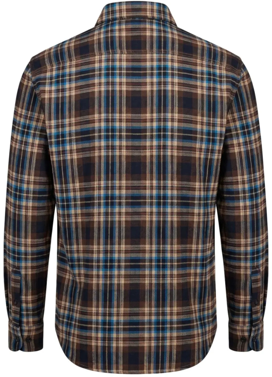 Camasi Flannel shirt with logo embroidery - Img 2