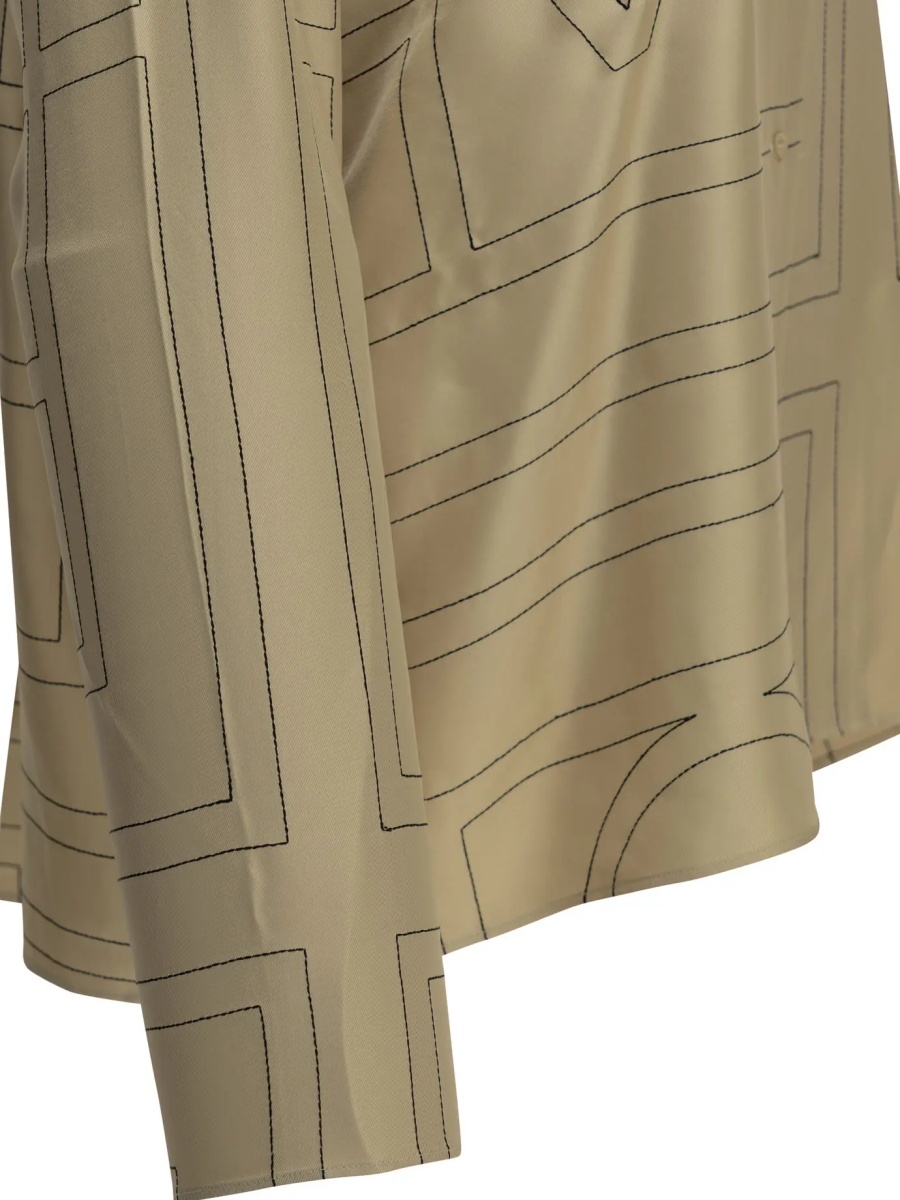 Camasi TOTÊME "Monogram" Casual Shirt - Img 4