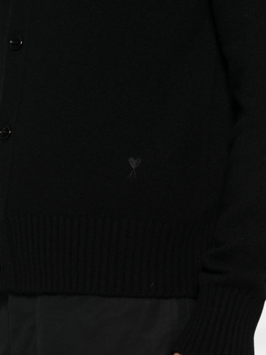 Cardigan AMI Paris ami de coeur negru - Img 5