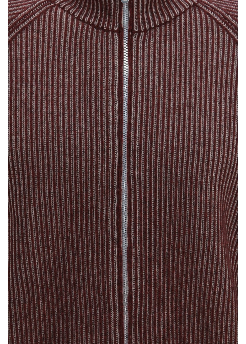 Cardigan Brunello Cucinelli multicolor din casmir - Img 3