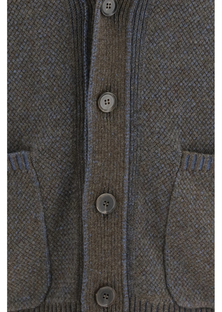Cardigan Cashmere and wool V-neck Cardigan - Img 3