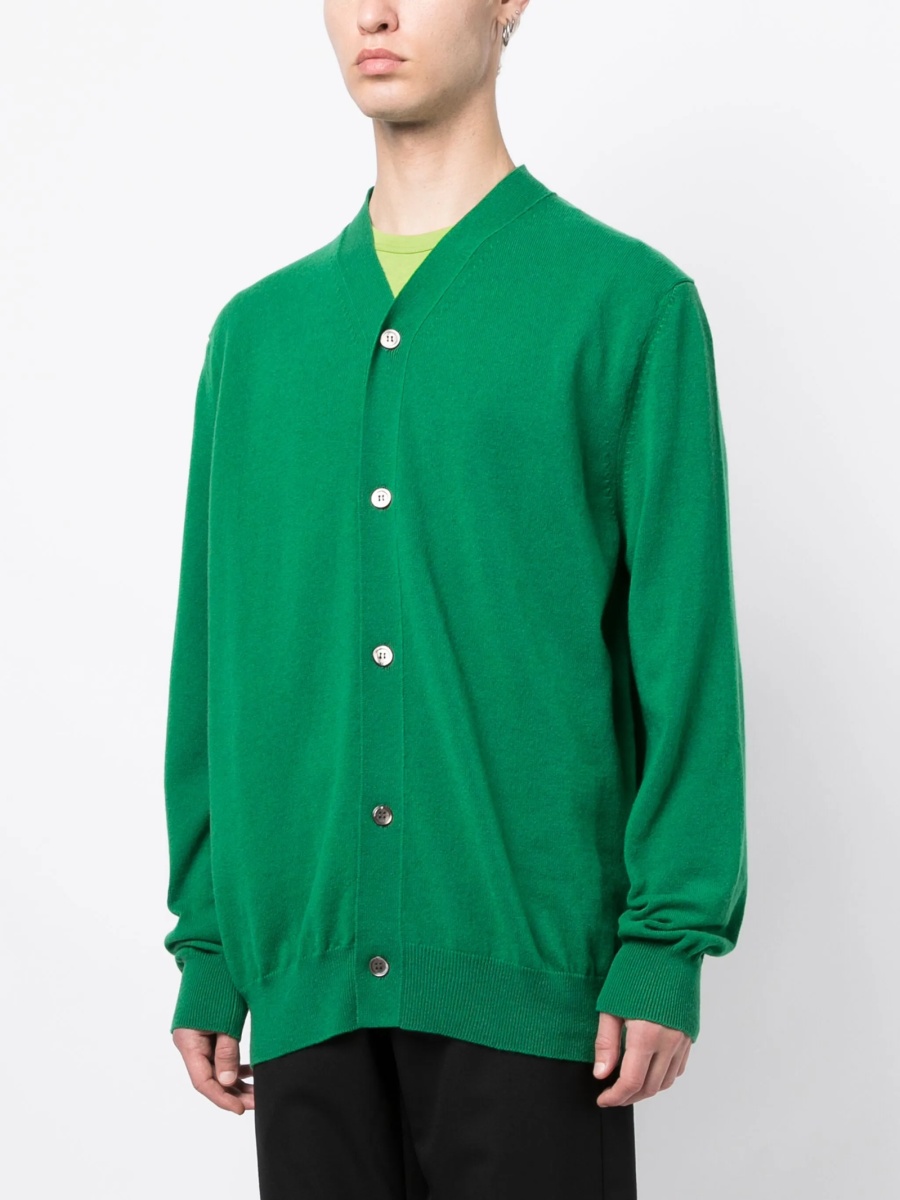 Cardigan Comme des Garçons verde - Img 3