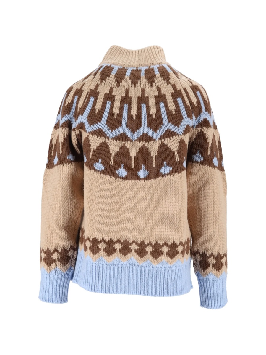 Cardigan Ermanno Scervino neutru din lana - Img 3