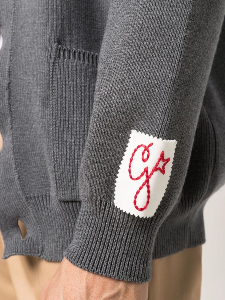 Cardigan Golden Goose verde - Img 5