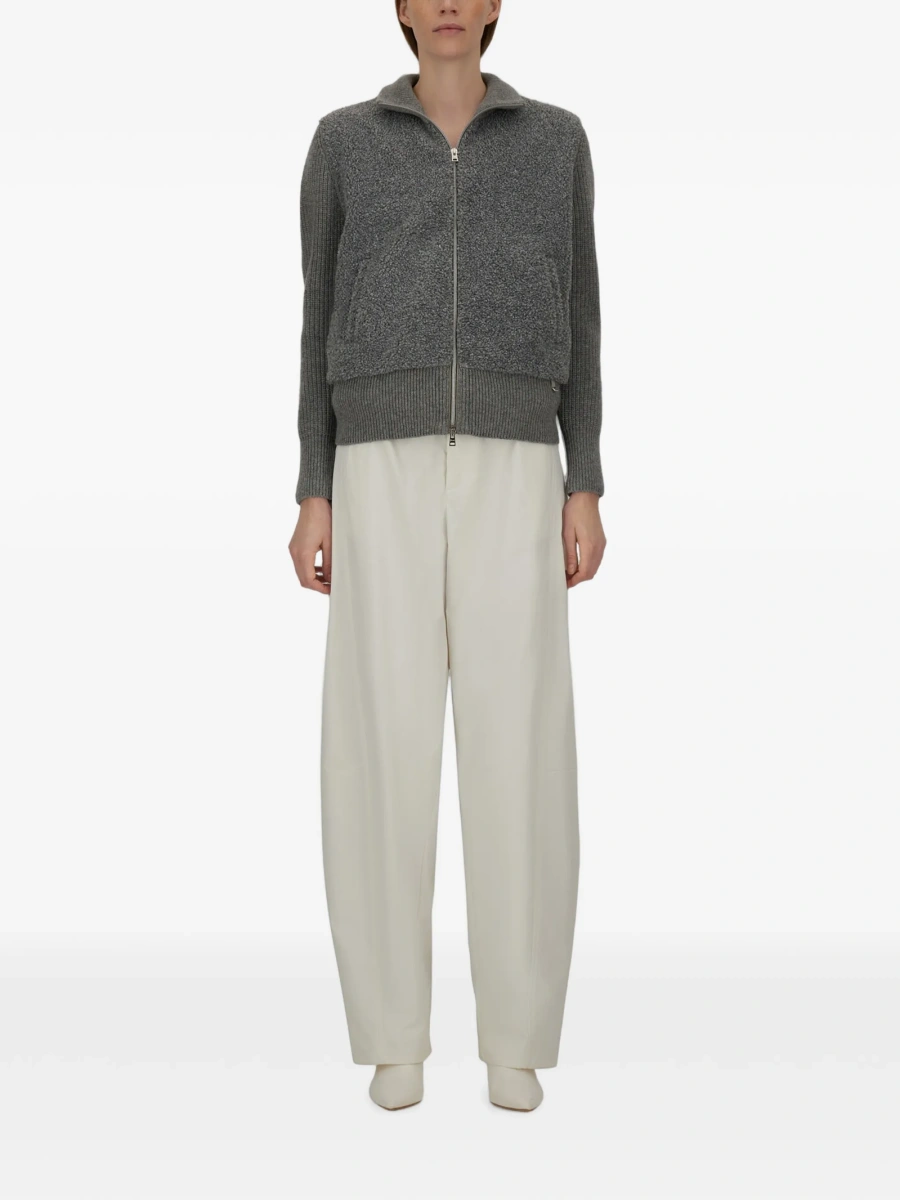 Cardigan Herno gri din polyester - Img 3